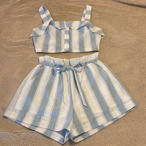 Striped set